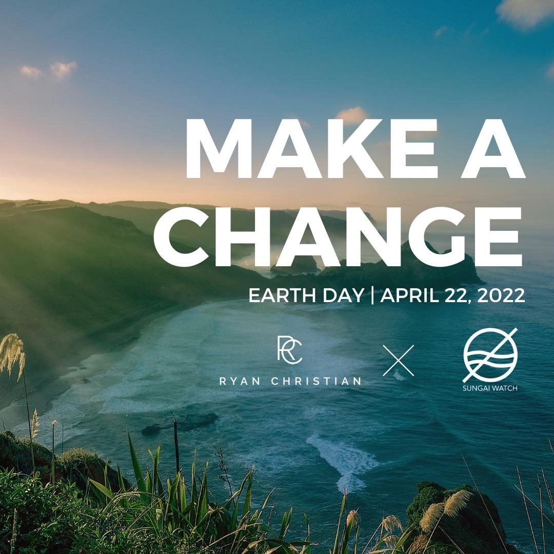 Ryan Christian X Sungai Watch Earth Day 2022