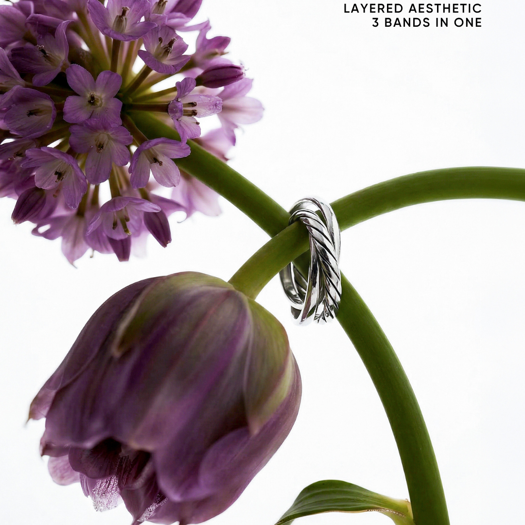 Tiga Triple Stack Ring - Ryan Christian
