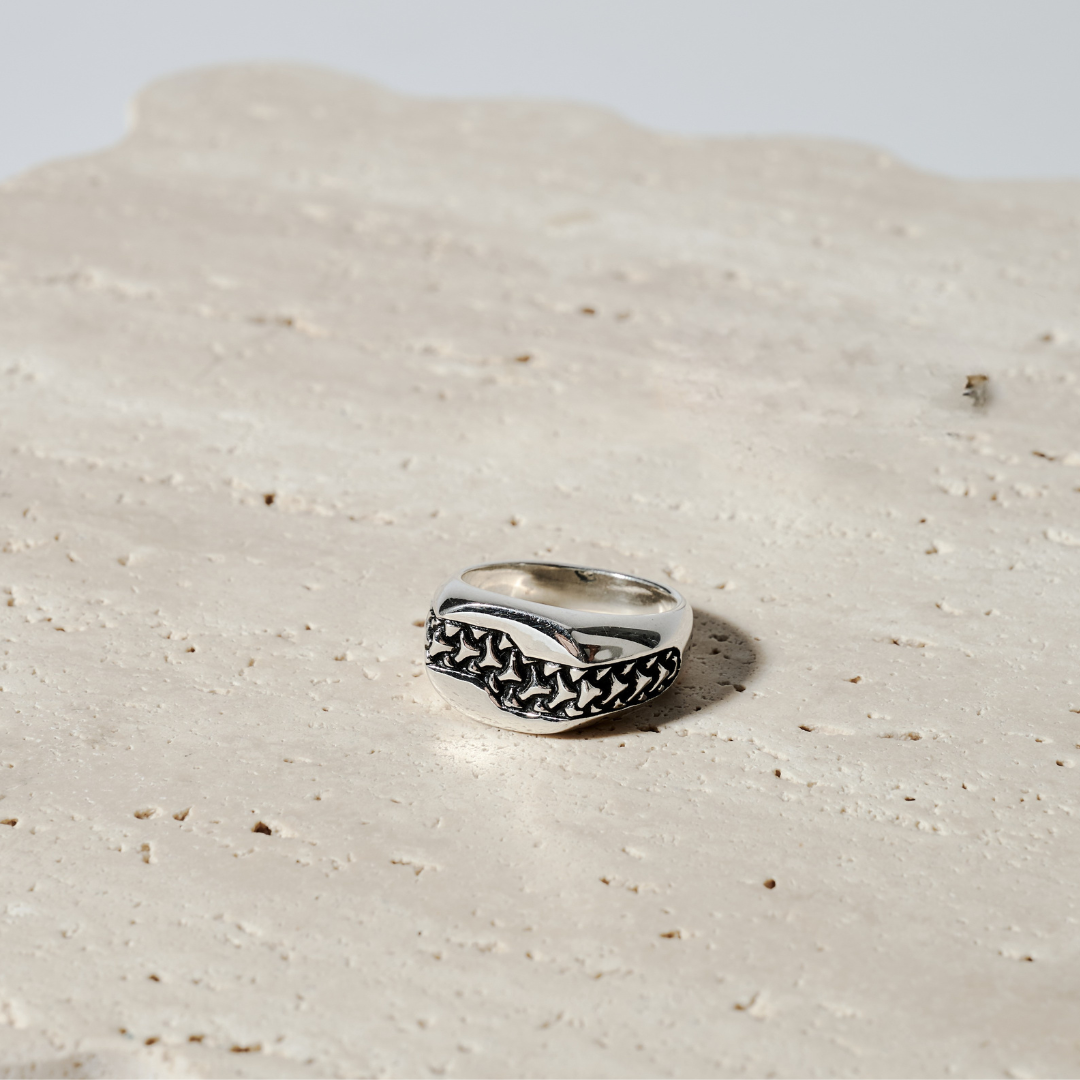 Ascent Sterling Silver Ring size 8 - Ryan Christian