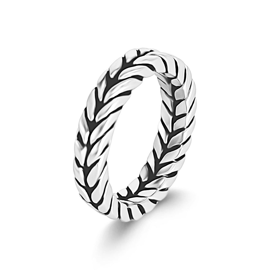 Luxe 4mm. Sterling Silver Ring - Ryan Christian