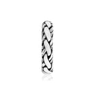 Hybrid 4mm. Sterling Silver Ring size 5- Ryan Christian