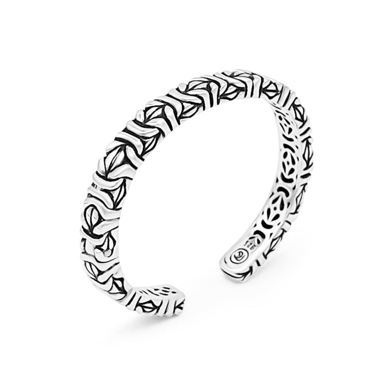 Byzantine Sterling Silver Cuff - Ryan Christian
