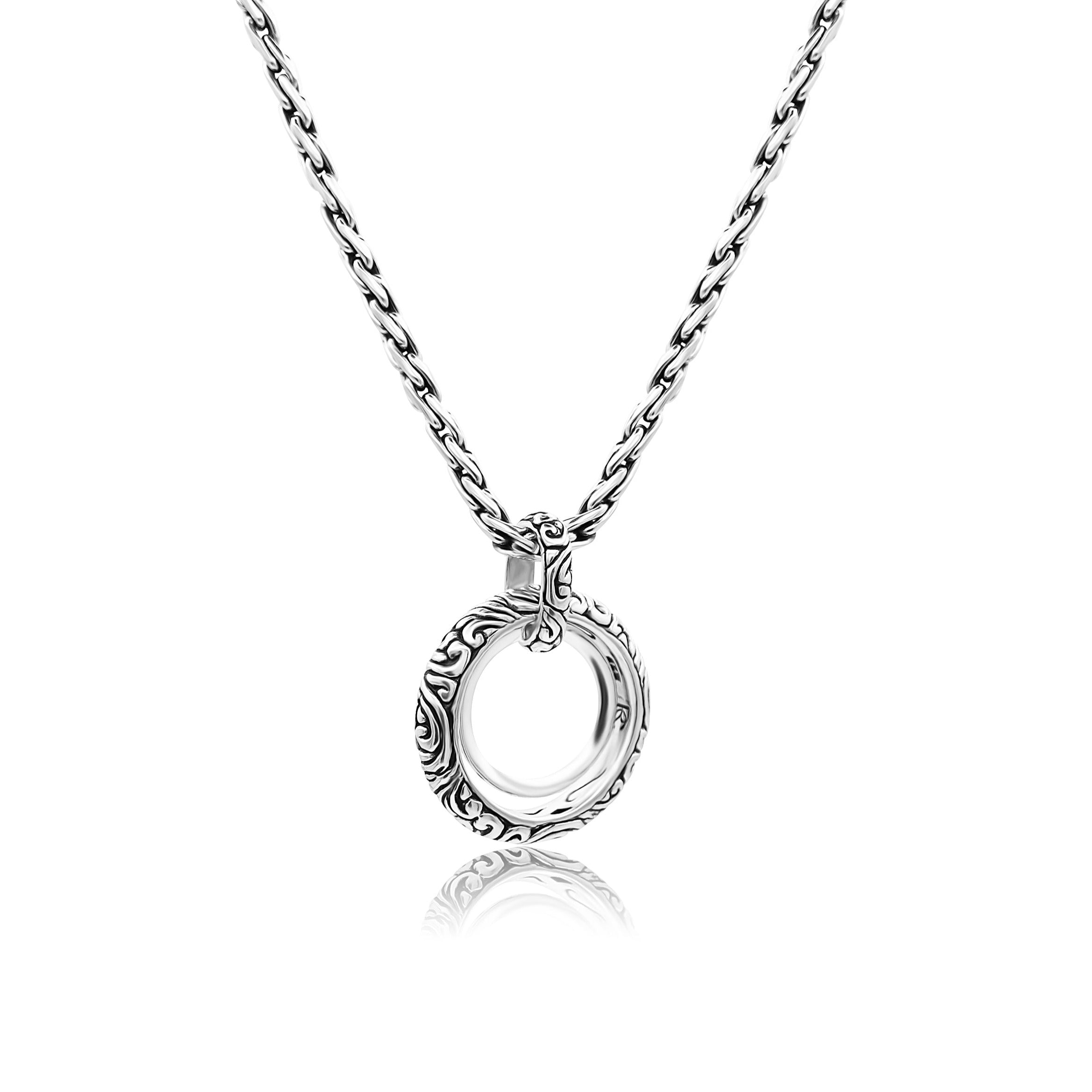 Solh Circle Sterling Silver 925 Pendant - Ryan Christian