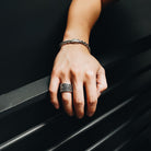 Minimal 4mm. Sterling Silver Ring size 11- Ryan Christian