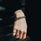Minimal  Sterling Silver Cuff Small- Ryan Christian