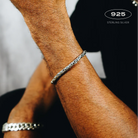 Essence Byzantine Sterling Silver Bracelet 4mm. 7.5in- Ryan Christian