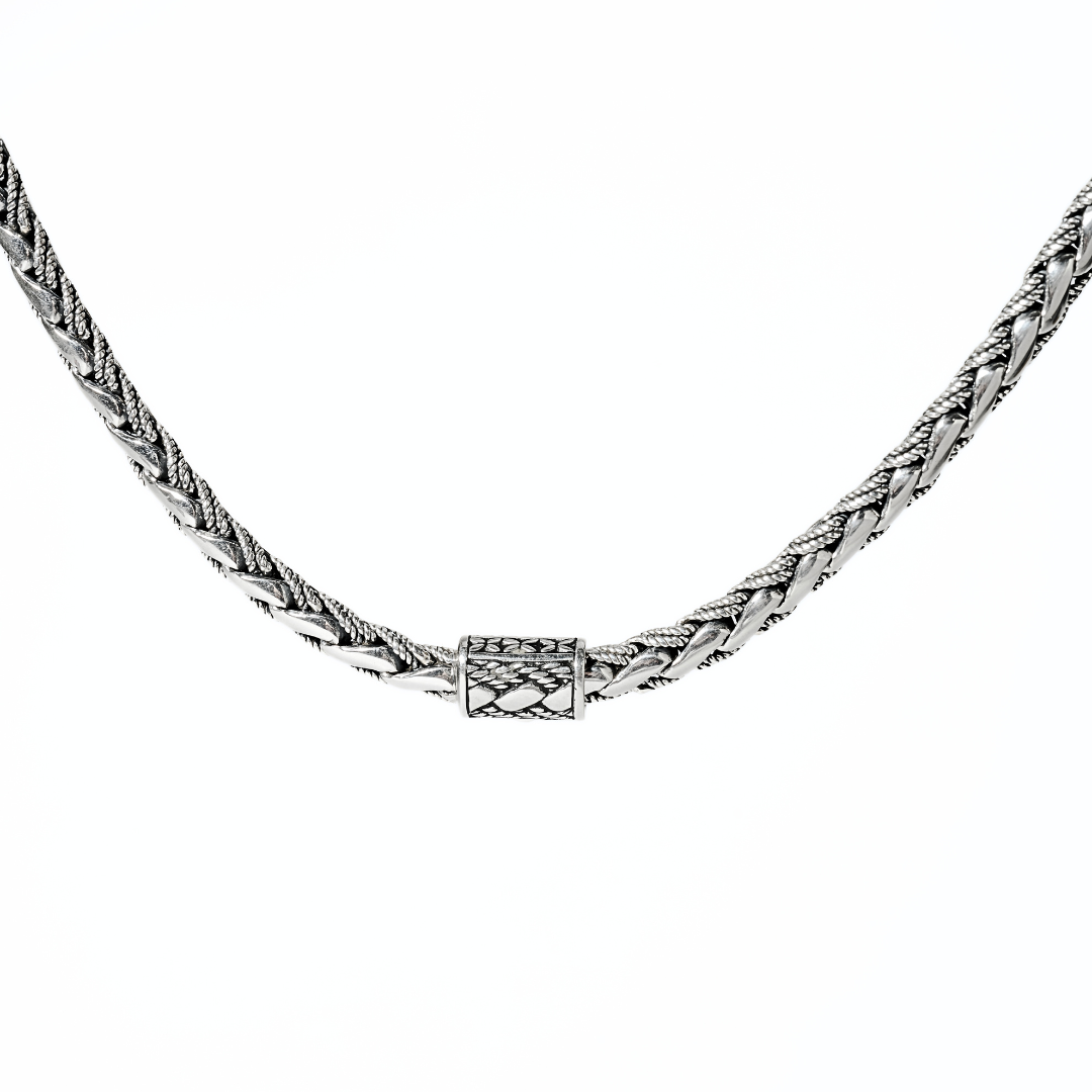 Hybrid Sterling Silver 925 Chain 6mm. - Ryan Christian