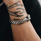 Voyager Kartika Weave Sterling Silver Bracelet 10mm. 7.5 in - Ryan Christian