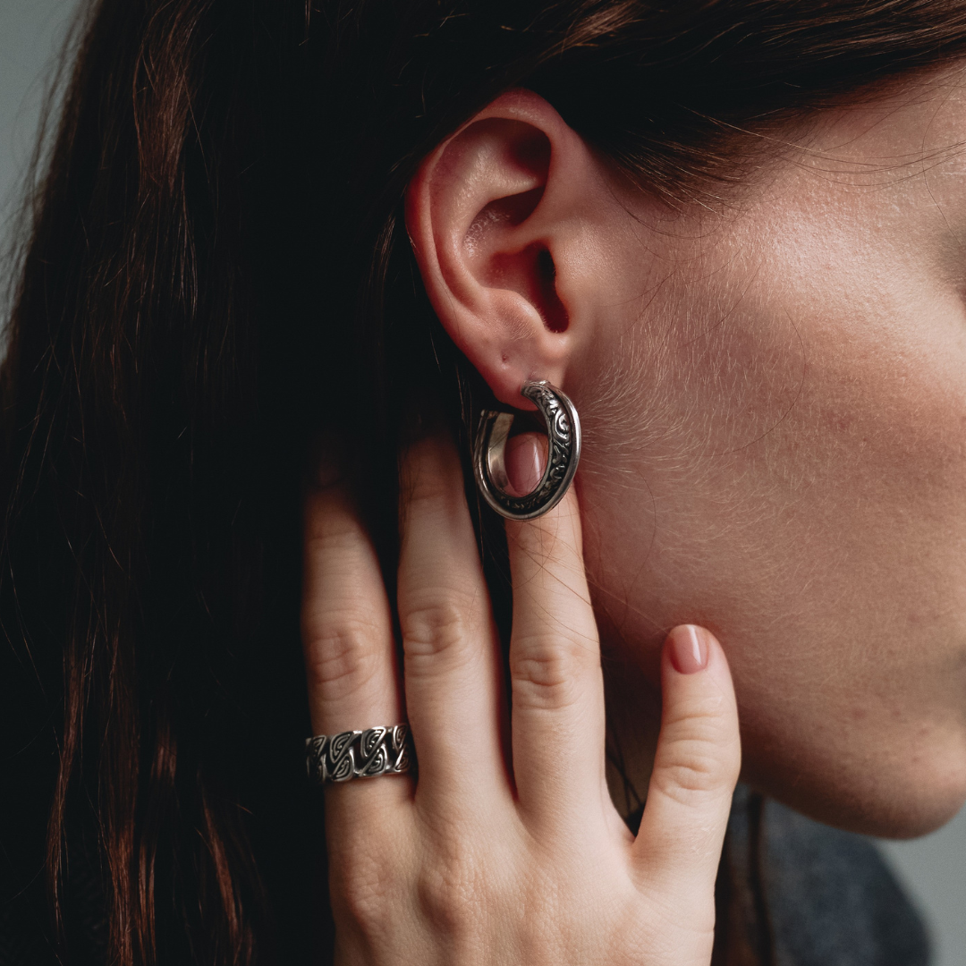 Luna Sterling Silver Women's Earrings - Ryan Christian