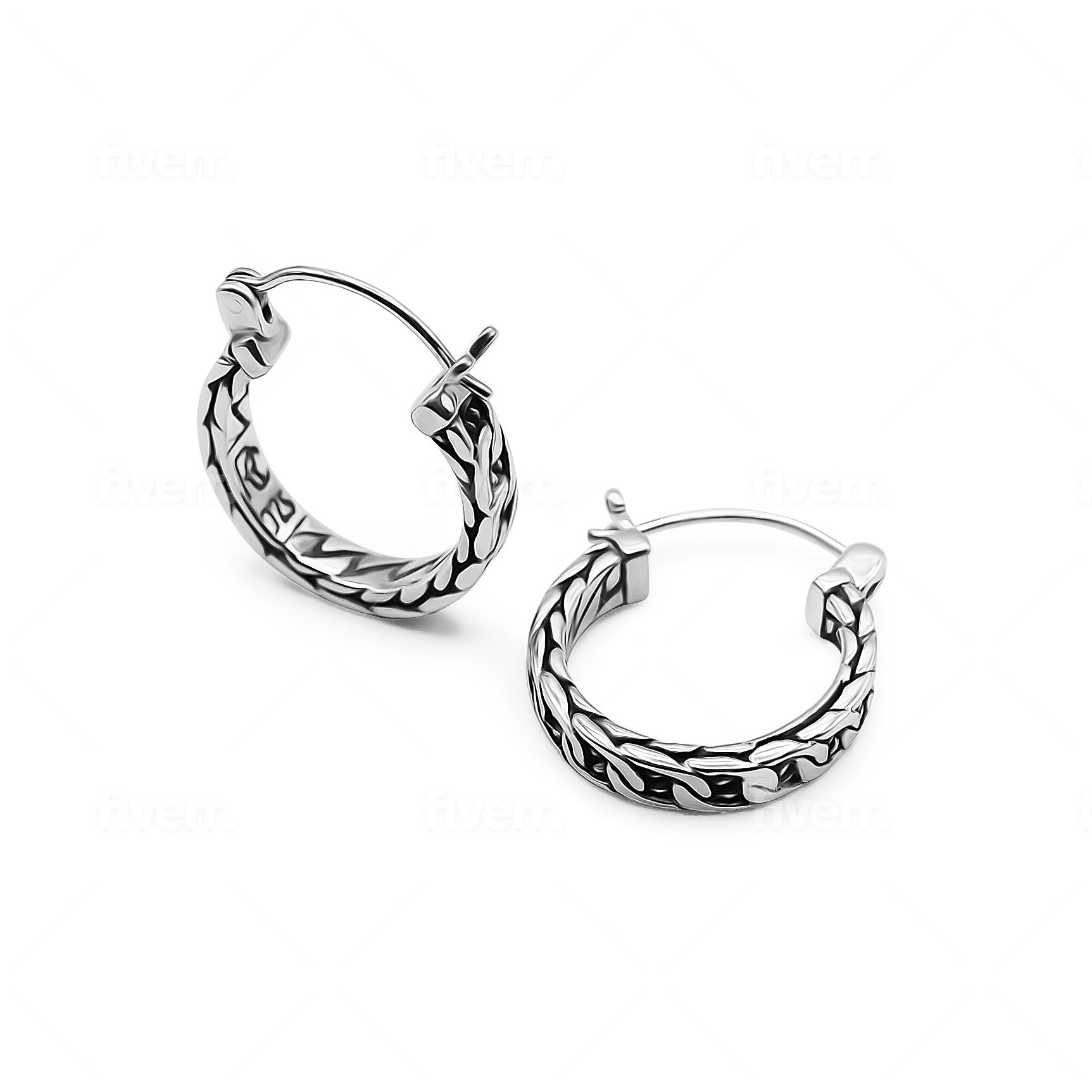 Minimal Sterling Silver 925 Earrings - Ryan Christian