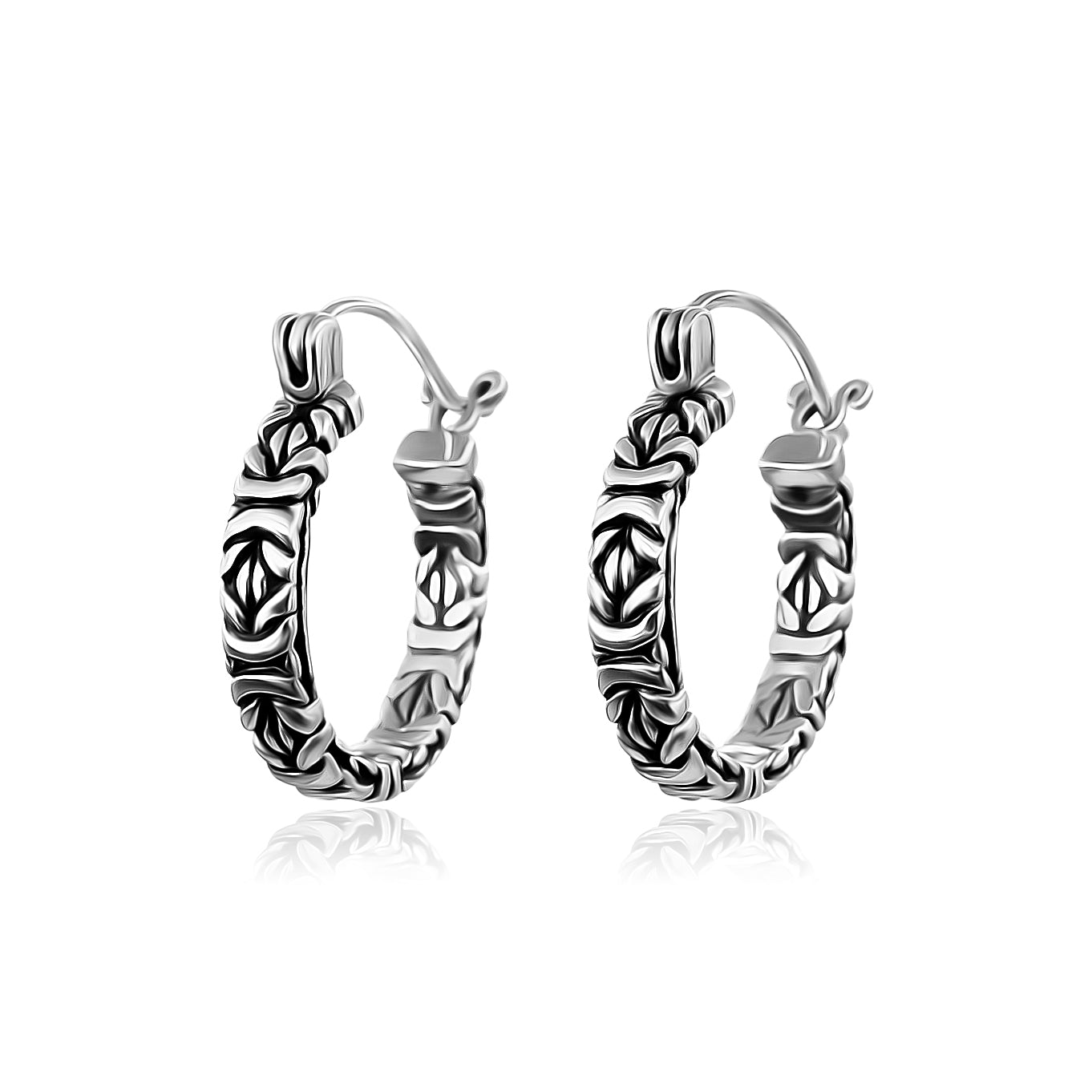 Byzantine Sterling Silver Earrings - Ryan Christian