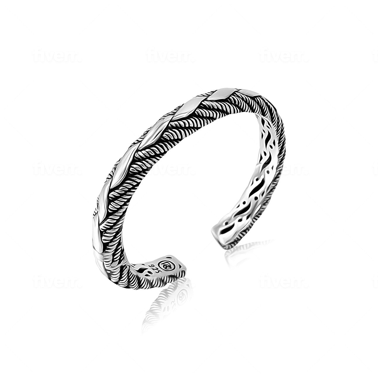 Hybrid Sterling Silver Cuff - Ryan Christian