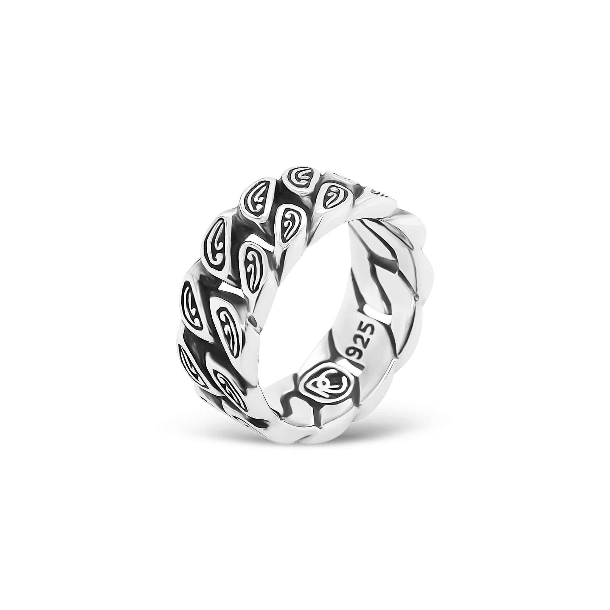 Sari Cuban Sterling Silver Ring - Ryan Christian