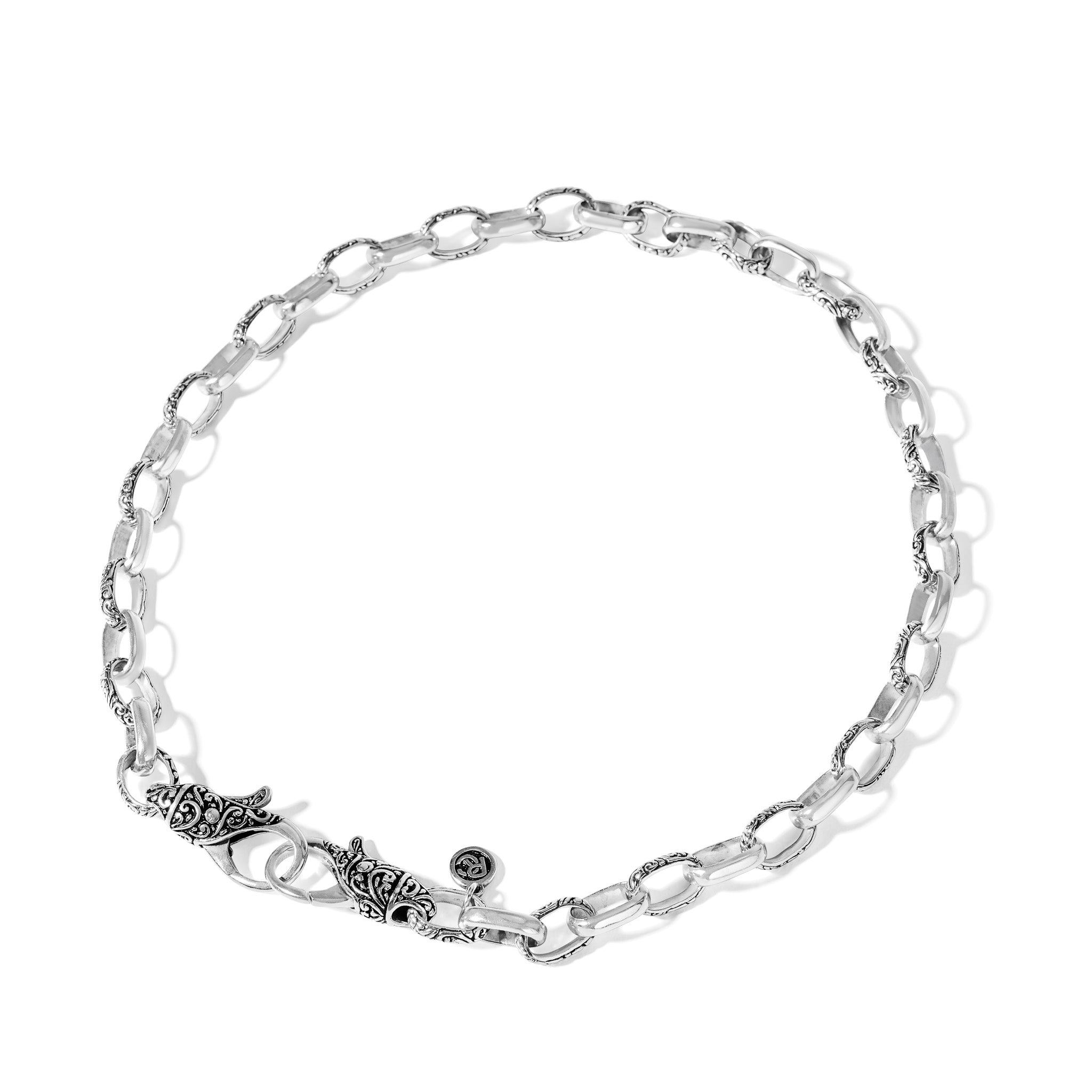 Tasa Link Belt Silver Chain - Ryan Christian