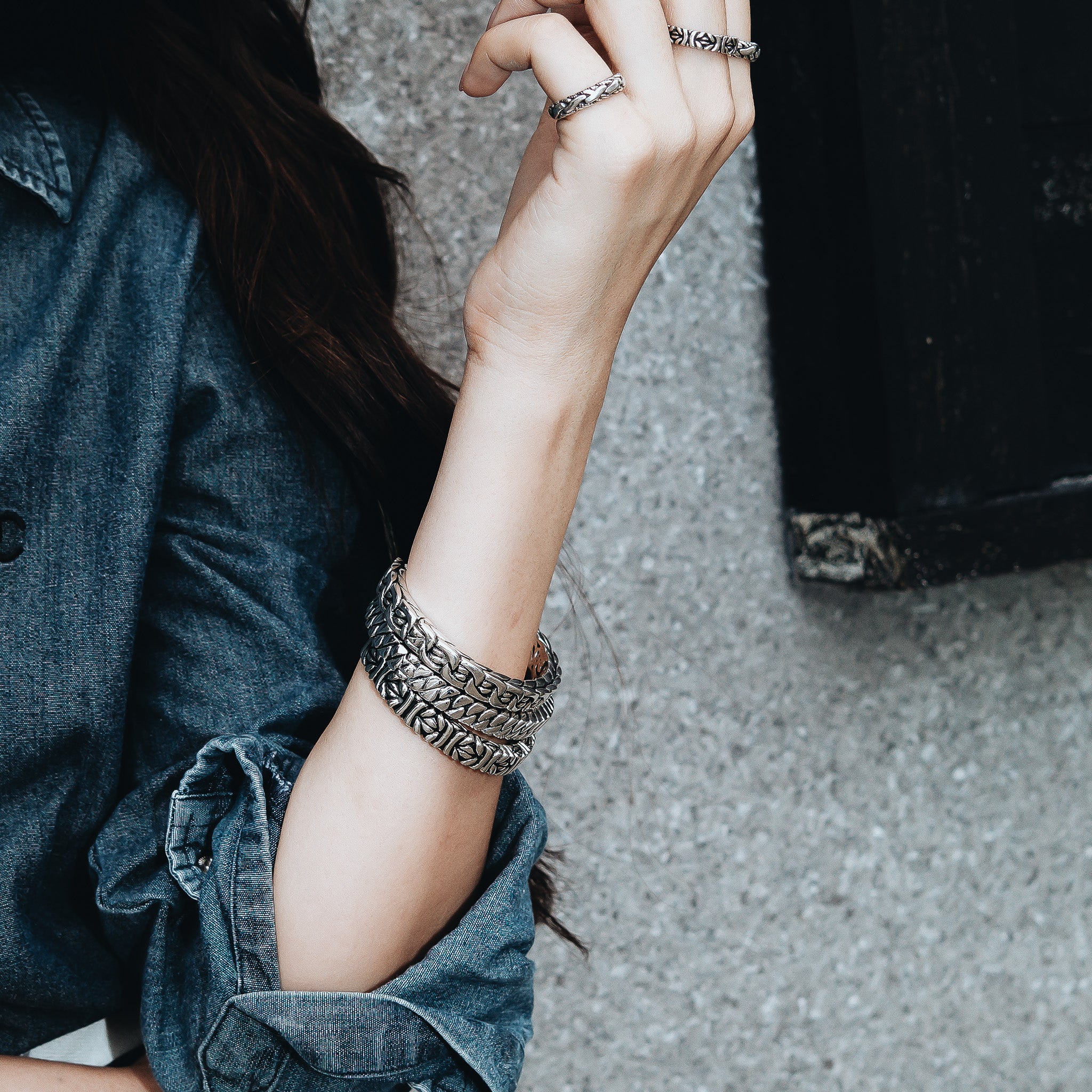 Minimal  Women's Sterling Silver Cuff - Ryan Christian