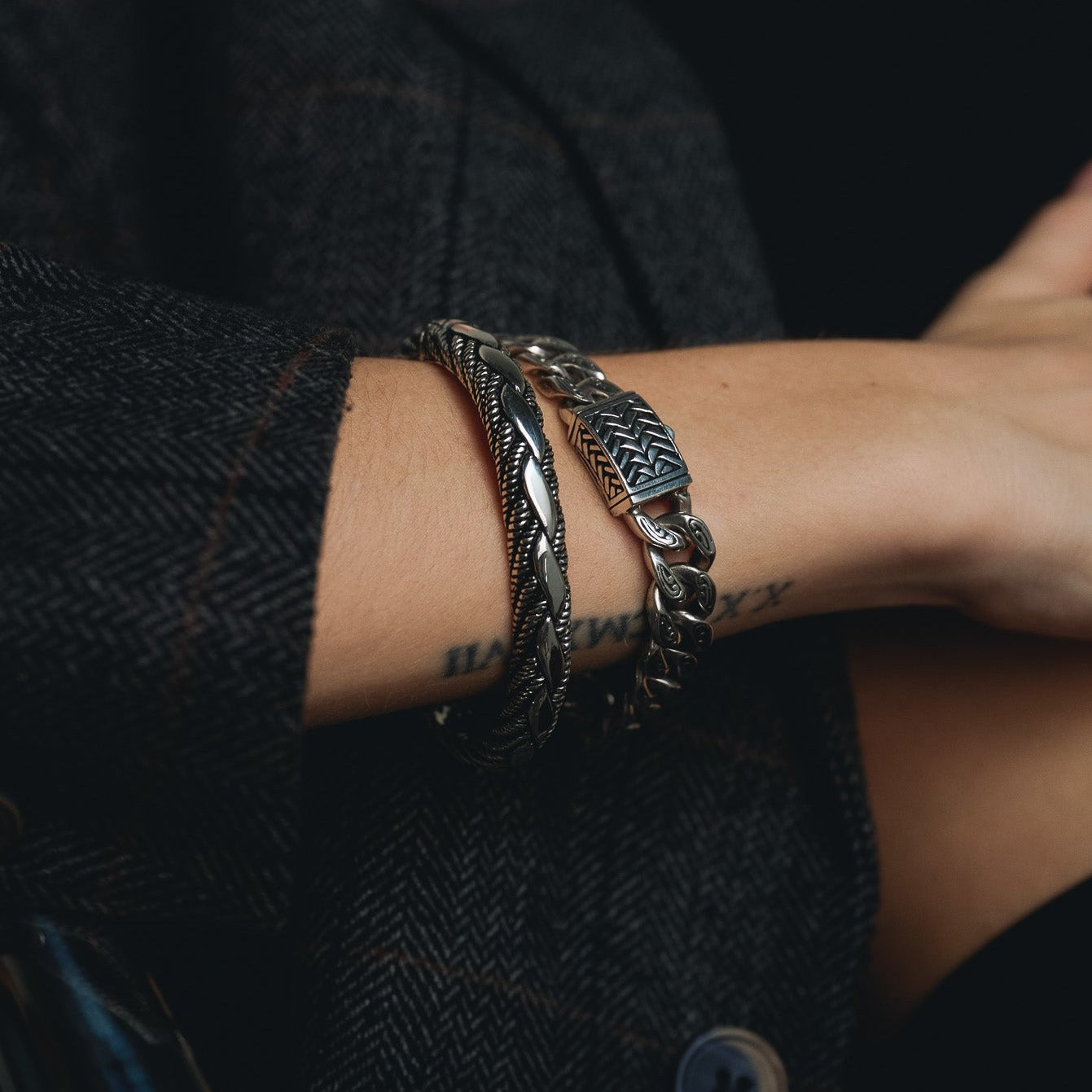 Hybrid Sterling Silver Small Cuff - Ryan Christian