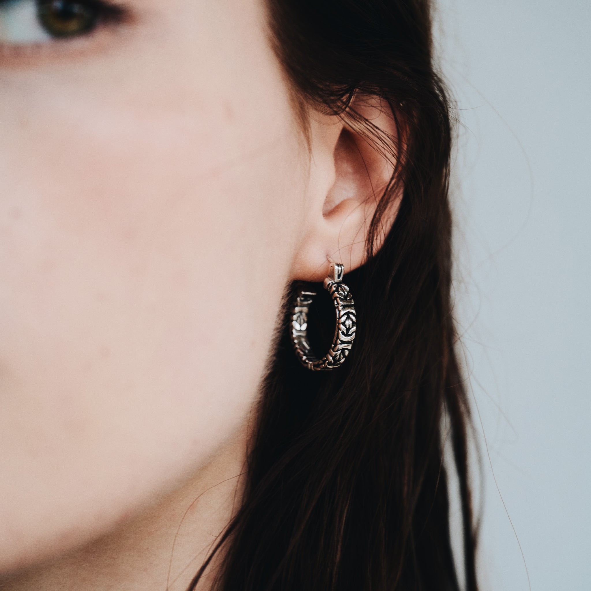 Byzantine Silver Earrings - Ryan Christian