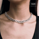 Sari  Cuban Link Sterling Silver Chain 11mm. 20 in- Ryan Christian