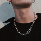 Tasa Link Belt Sterling Silver Chain 22in - Ryan Christian