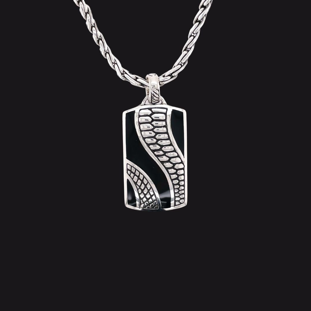 Asri Sterling Silver Men's Pendant - Ryan Christian