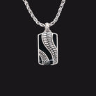 Asri Sterling Silver Men's Pendant - Ryan Christian