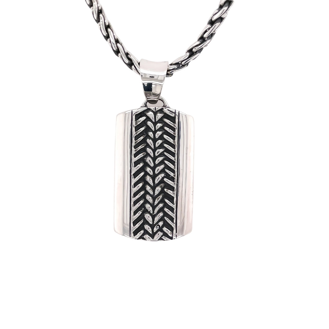 Sari  Tag Sterling Silver Women's Pendant - Ryan Christian