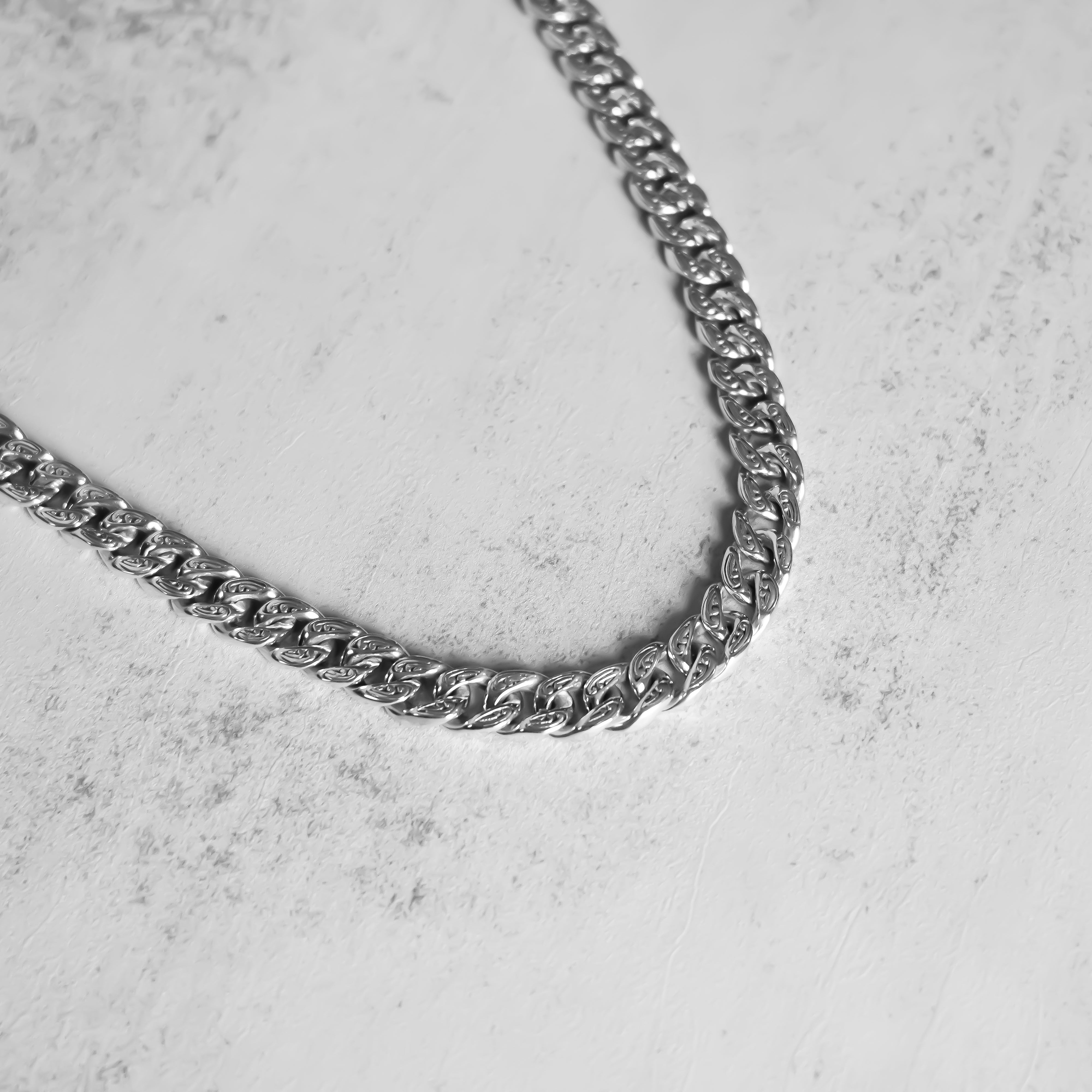 Sari Cuban Link Sterling Silver 925 Chain 11mm.- Ryan Christian