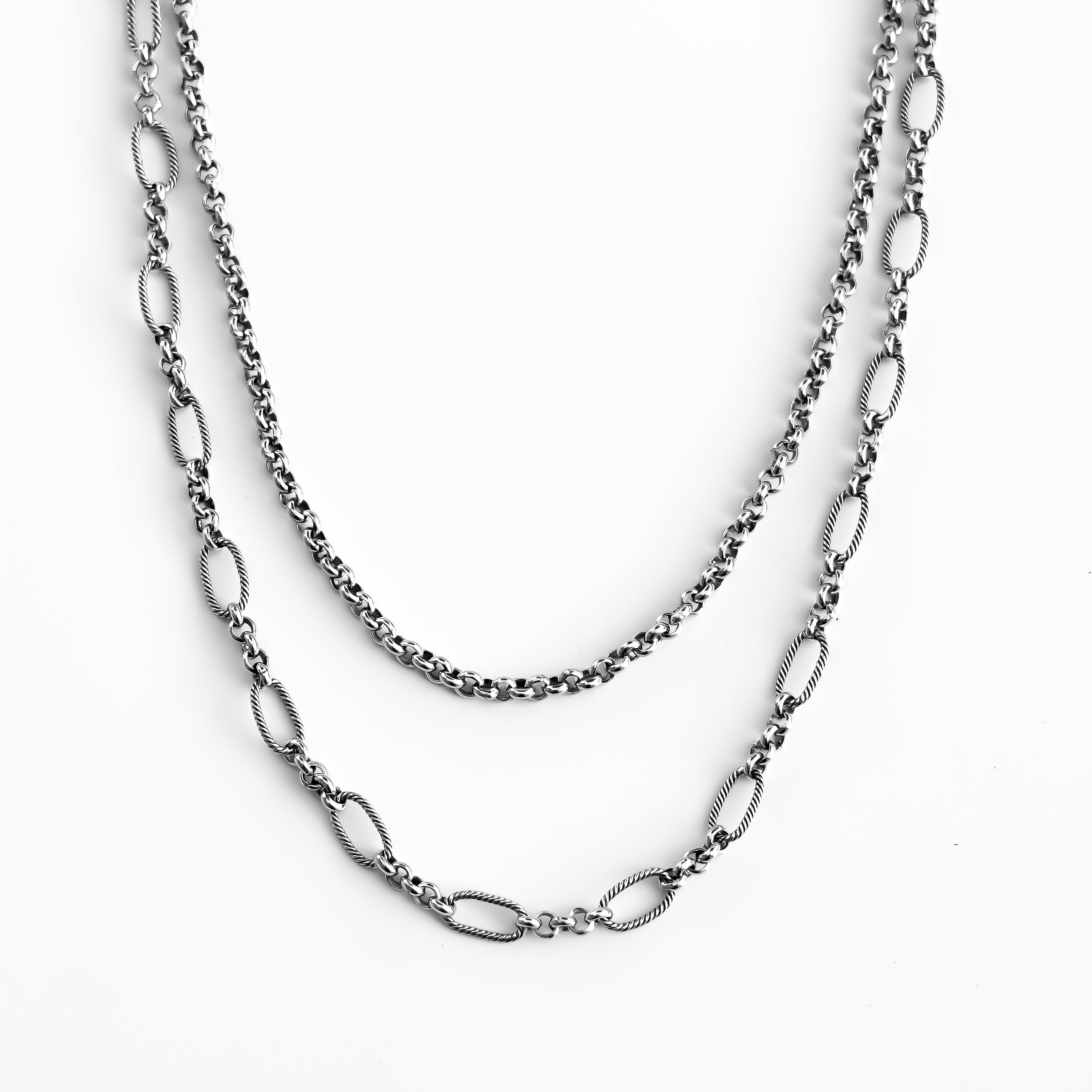 Duet  Sterling Silver Women's Chain - Ryan Christian