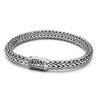 Sari Vintage Weave 7mm. Sterling Silver Bracelet - Ryan Christian