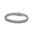 Sari  Vintage Weave 7mm. Sterling Silver Bracelet 6.5 in - Ryan Christian