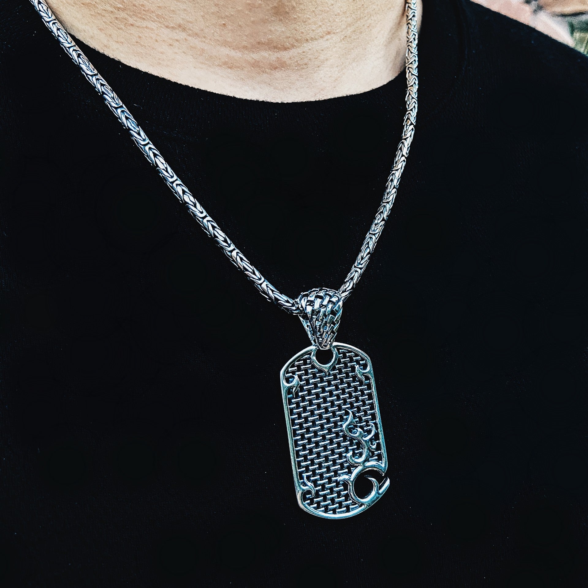 Essence Byzantine Sterling Silver Chain 3mm. 20in - Ryan Christian