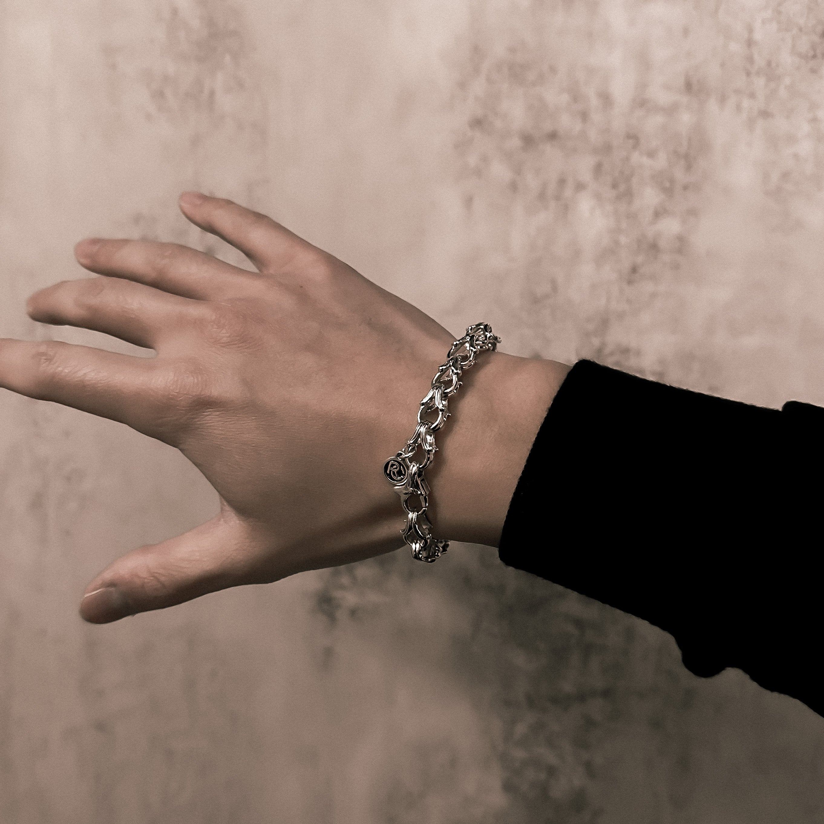 Atma Link Sterling Silver Bracelet 7 in- Ryan Christian