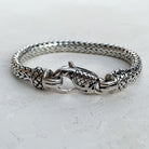 Kura Vintage Sterling Silver Weave 7mm. 8in - Ryan Christian