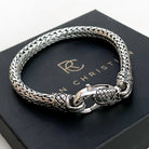 Kura Vintage Sterling Silver Weave 7mm. 7.5in - Ryan Christian