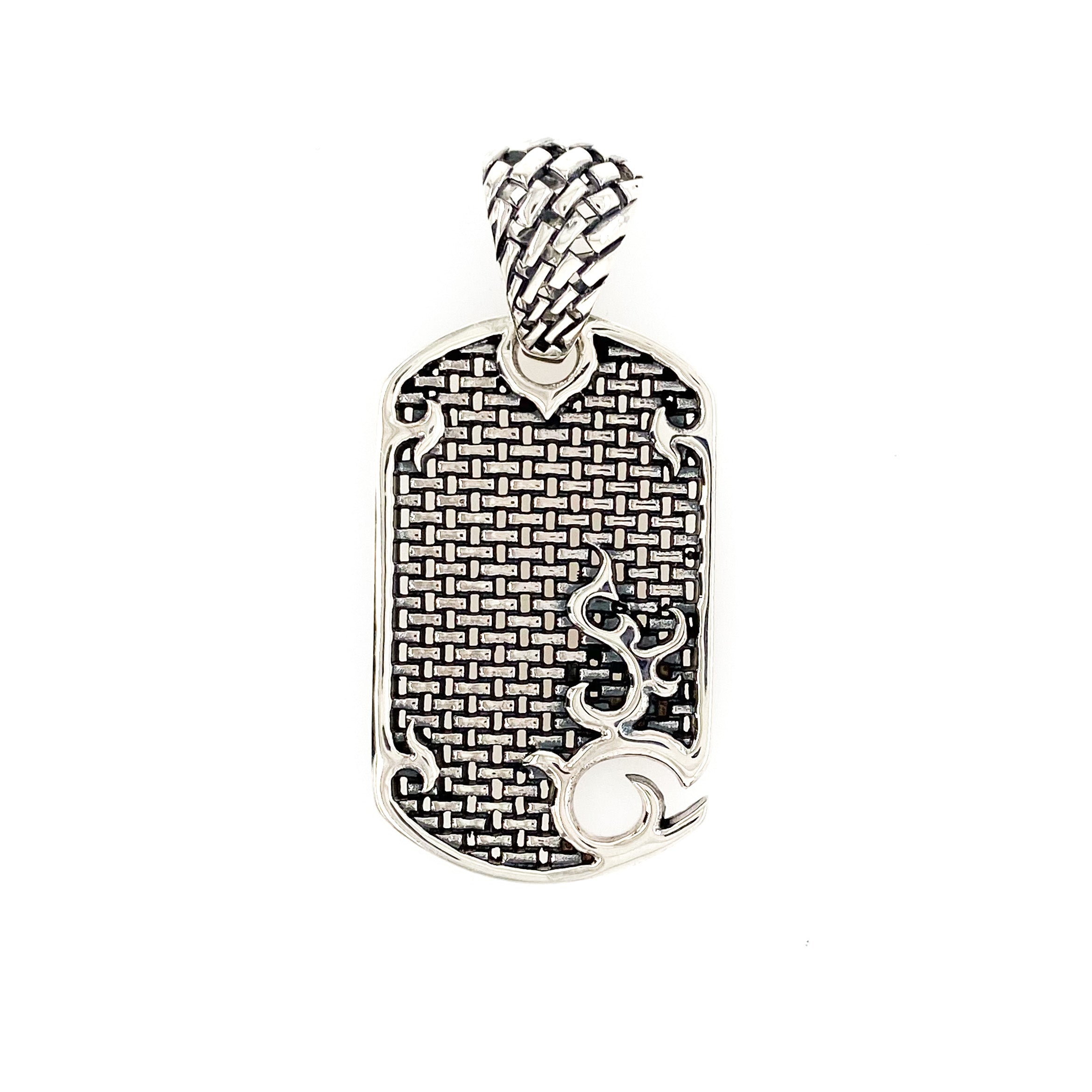 Raya Sterling Silver Pendant in Classic Silver - Ryan Christian