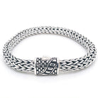 Elements Classic Sterling Silver Weave 8mm. 7in - Ryan Christian