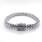 Crescent Vintage Sterling Silver Weave 8mm. 7in - Ryan Christian