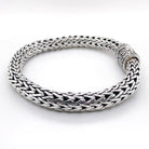 Crescent Vintage Sterling Silver Weave 8mm. 7.5in - Ryan Christian