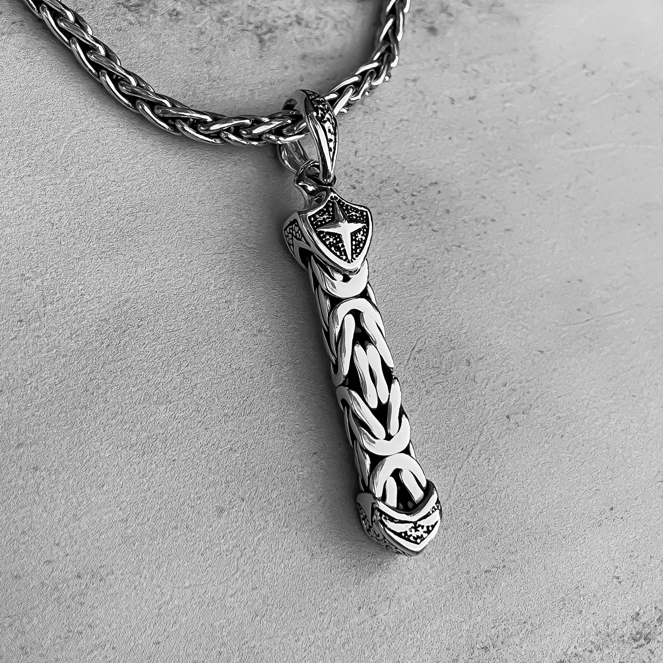 Crux Byzantine Sterling Silver  Women's Pendant - Ryan Christian