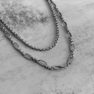 Duet Sterling Silver Women's Chain 16 in - Ryan Christian