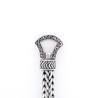 Hook Vintage Chain Sterling Silver Bracelet 7mm. 7.5in- Ryan Christian