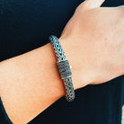Rope Vintage Sterling Silver Weave 8mm. 6.5in- Ryan Christian