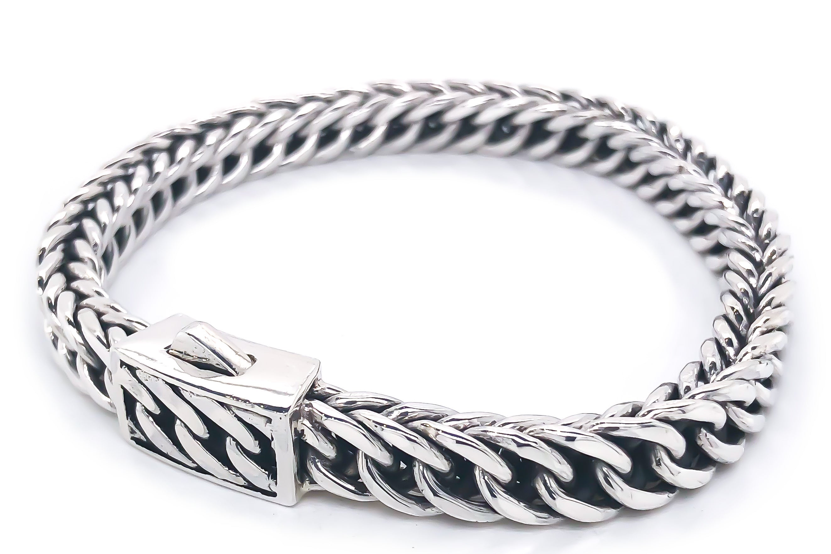 Minimal Weave Sterling Silver Bracelet - Ryan Christian