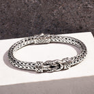 Shanti  Vintage Sterling Silver Weave 8mm. 7.5in- Ryan Christian