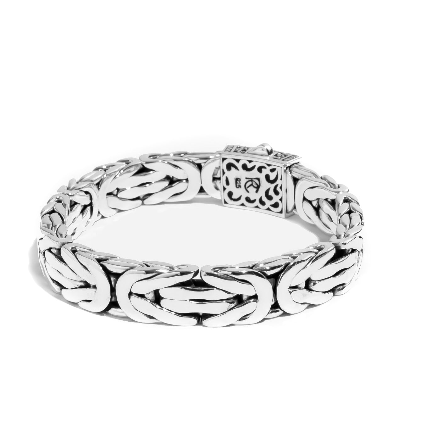 Zenith Byzantine Sterling Silver Women's Bracelet 12mm.- Ryan Christian