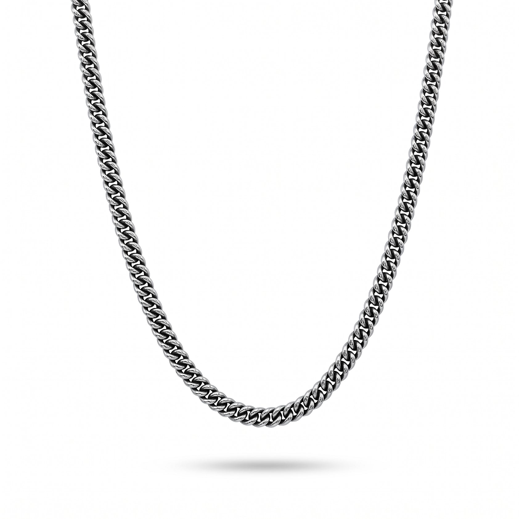Slim Cuban Chain Necklace 5mm. - Ryan Christian