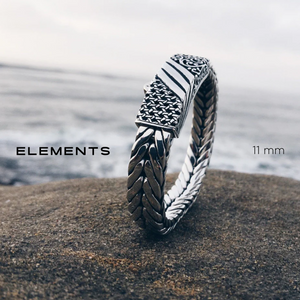 Elements Luxe Weave Bracelet 11mm.