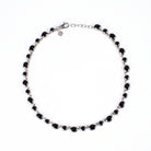 Kin Onyx Necklace, full loop from above with clasp and extender - Ryan Christian