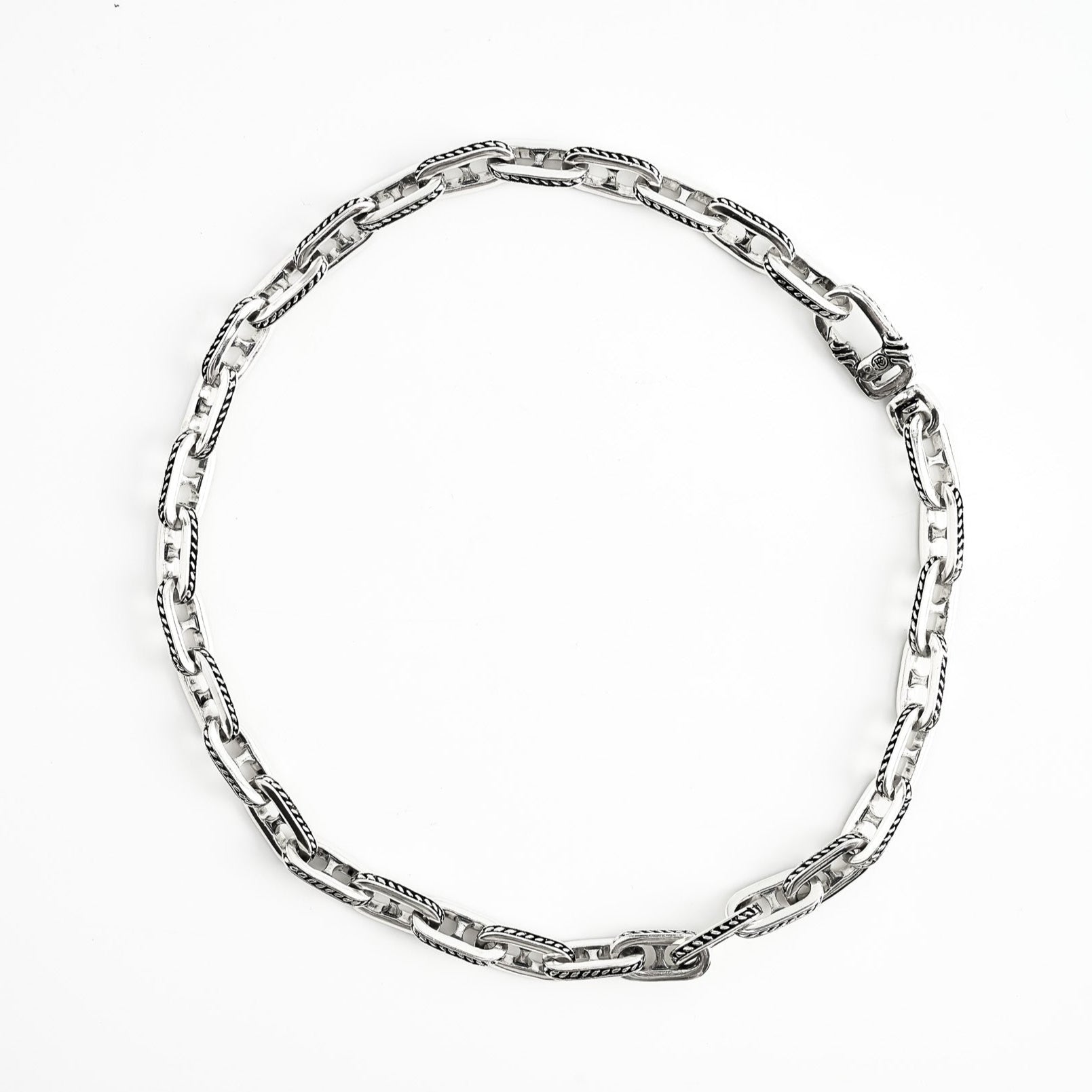 アクセサリー PRY Antique Silver Chain Attachment Sterling Silver Forge Chain - Handcrafted – Ryan Christian