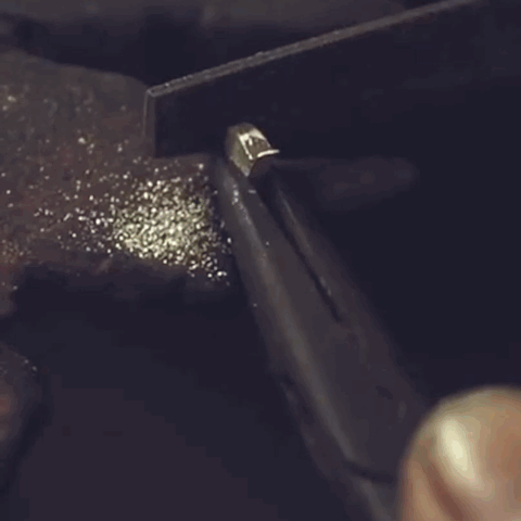 Altessa Gemstone Bracelet, crafting the cuff in our workshop - Ryan Christian